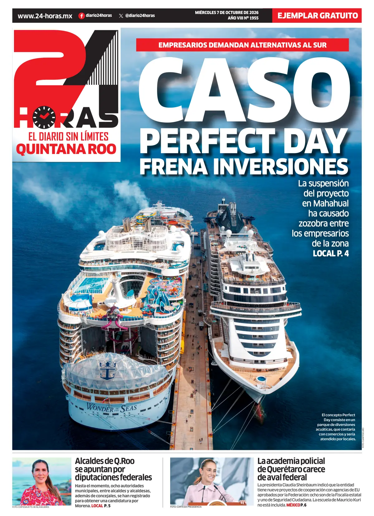 Portada de la edición Quintana Roo