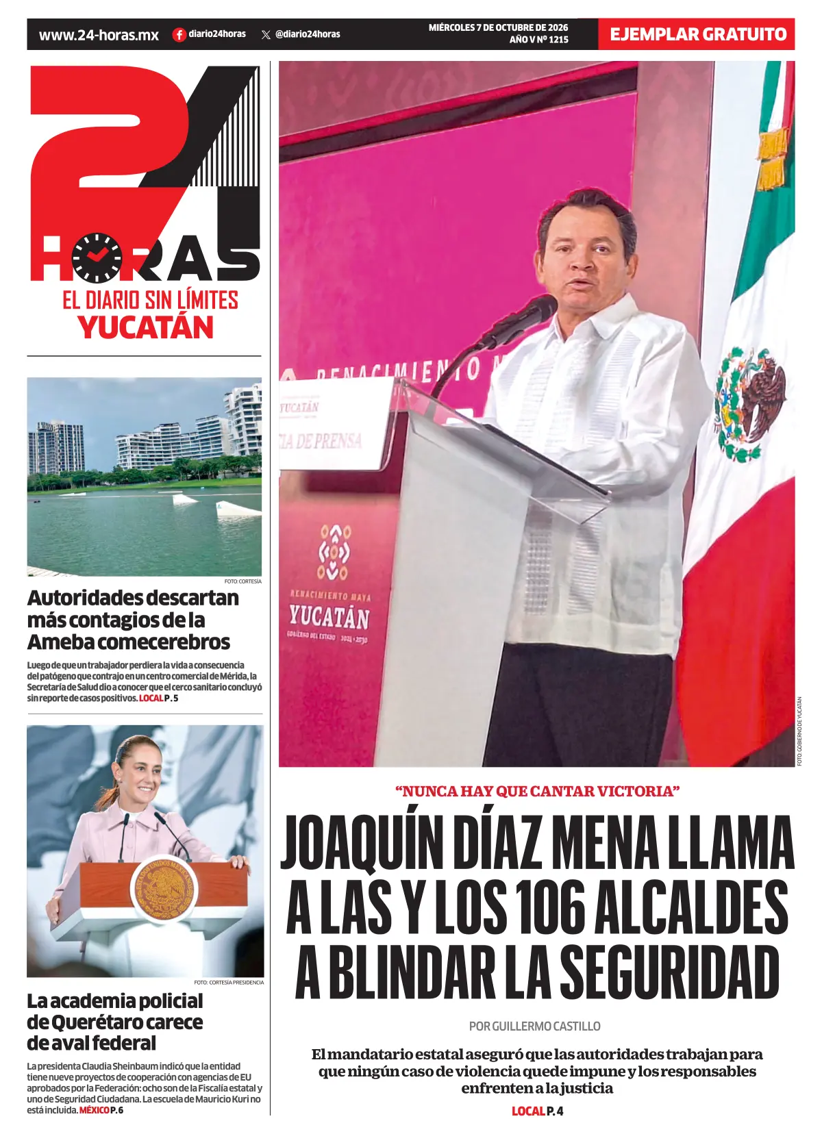 Portada de la edición Yucatán